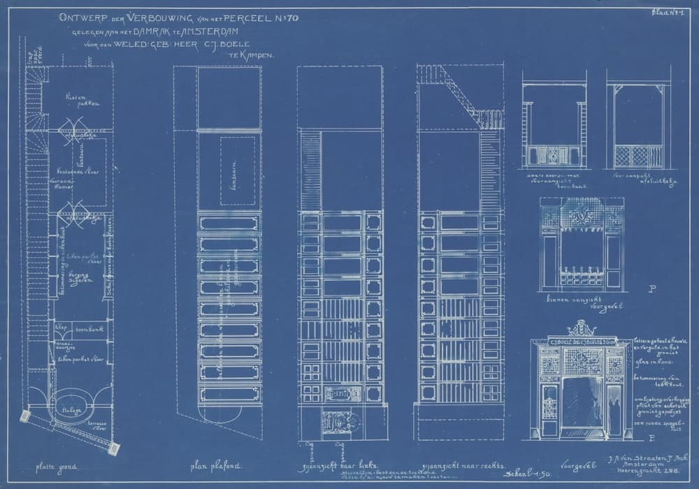 Architectural 3D design and CAD visualization on screen